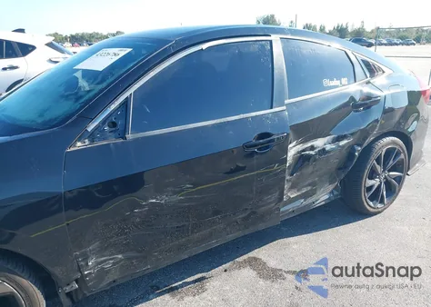 2019 Honda Civic Sport from USA, damaged, VIN 19XFC2F81KE028197